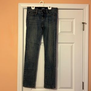 LOFT modern slim jeans, size 0, never worn